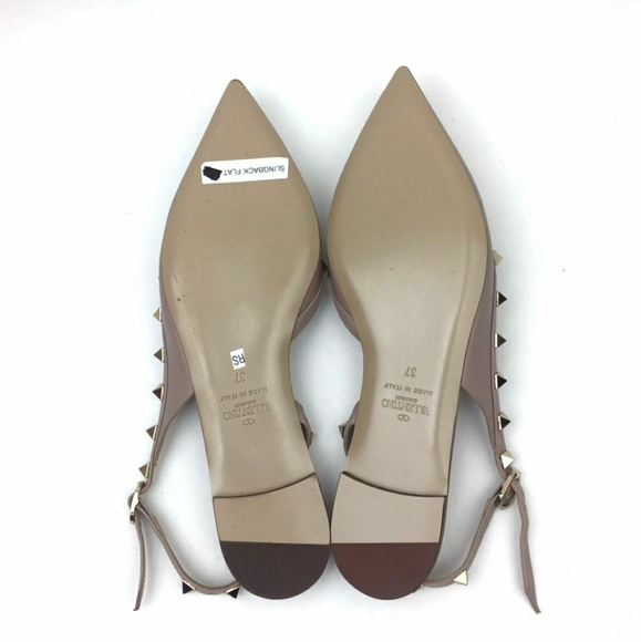 VALENTINO Rockstud Slingback sandals sz 7 - Picture 13 of 13